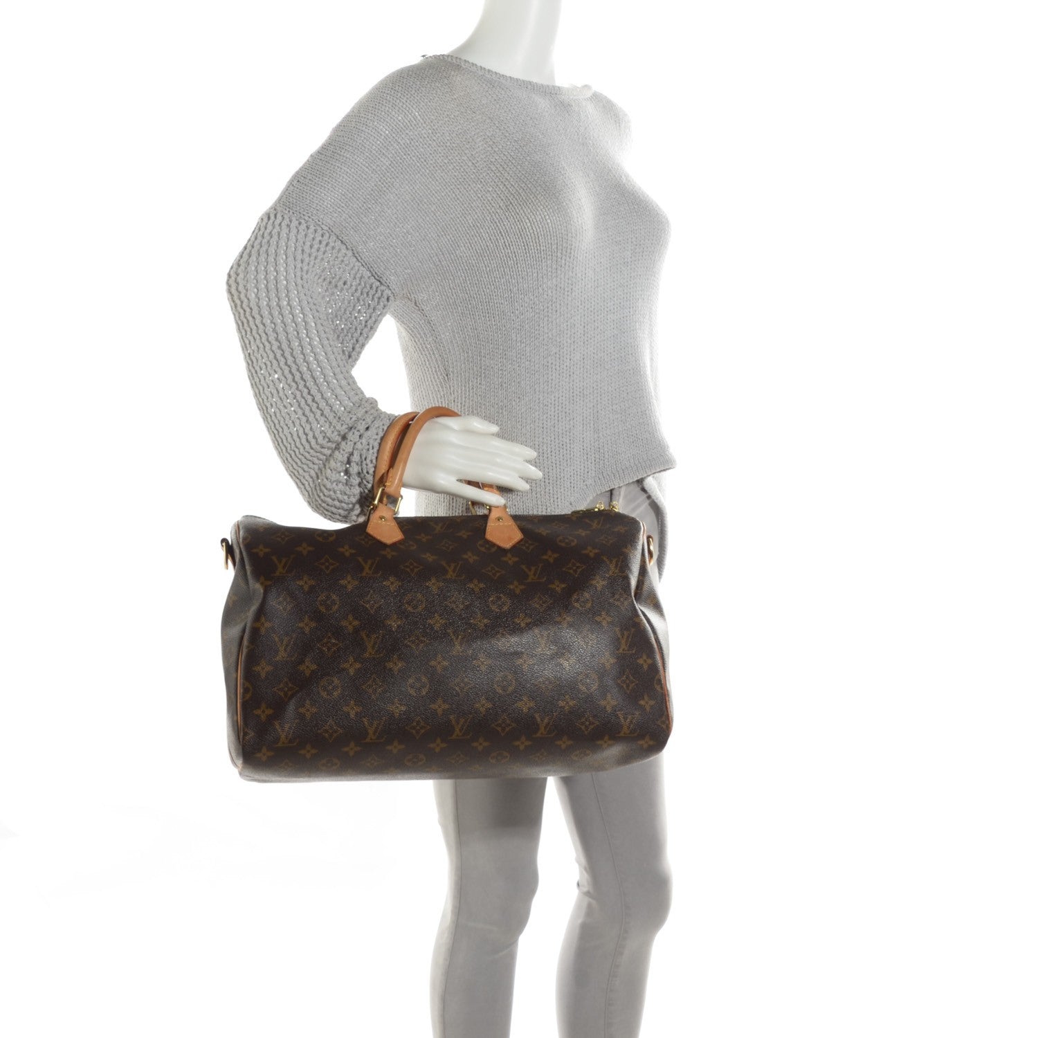Louis Vuitton Monogram Speedy Bandouliere 40 2 of 15