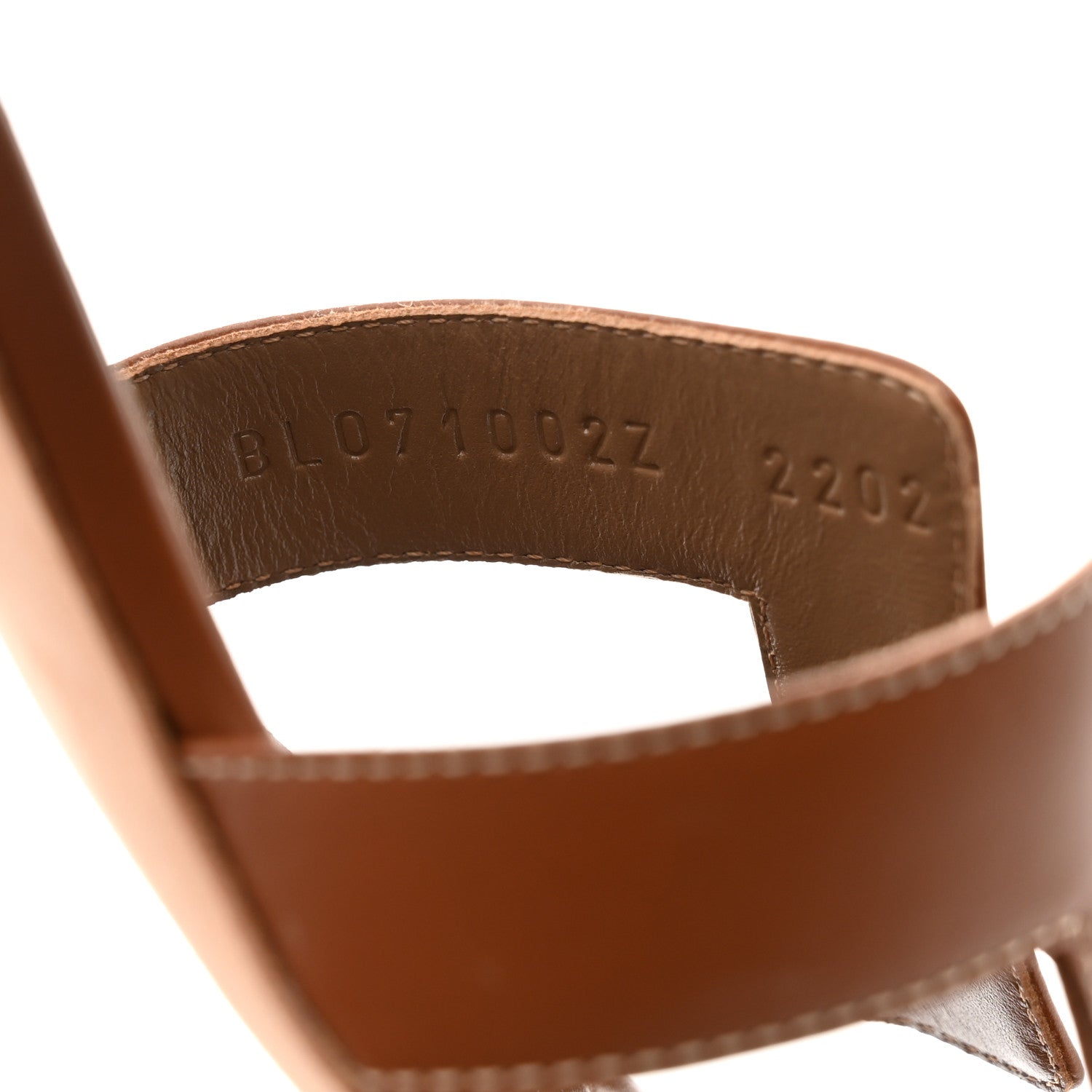 Hermes Calfskin Oasis Sandals 39 Gold 7 of 9