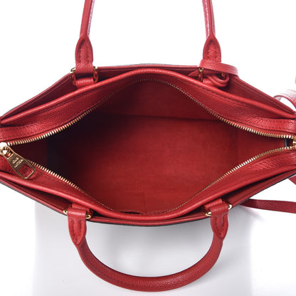 Louis Vuitton Monogram Popincourt PM Red 5 of 16