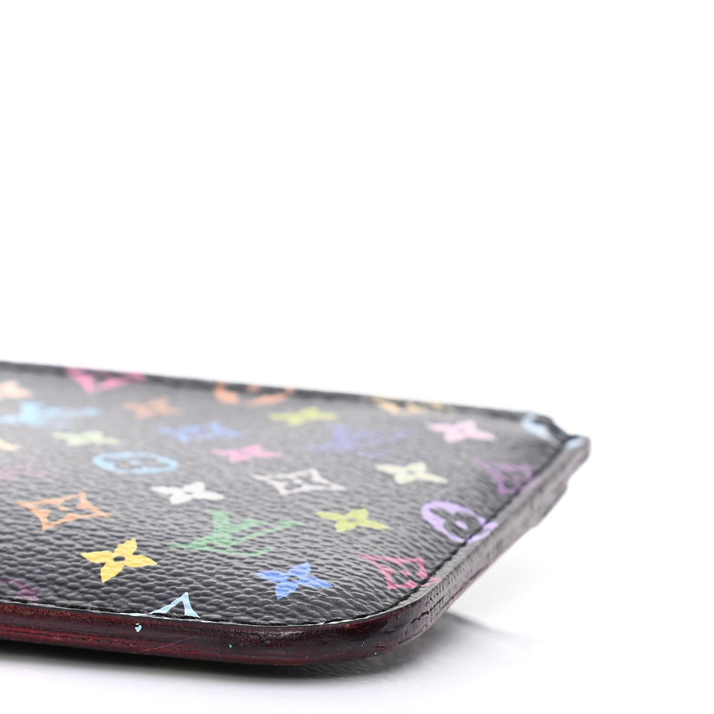 Monogram Multicolor Key Pouch Black Grenade