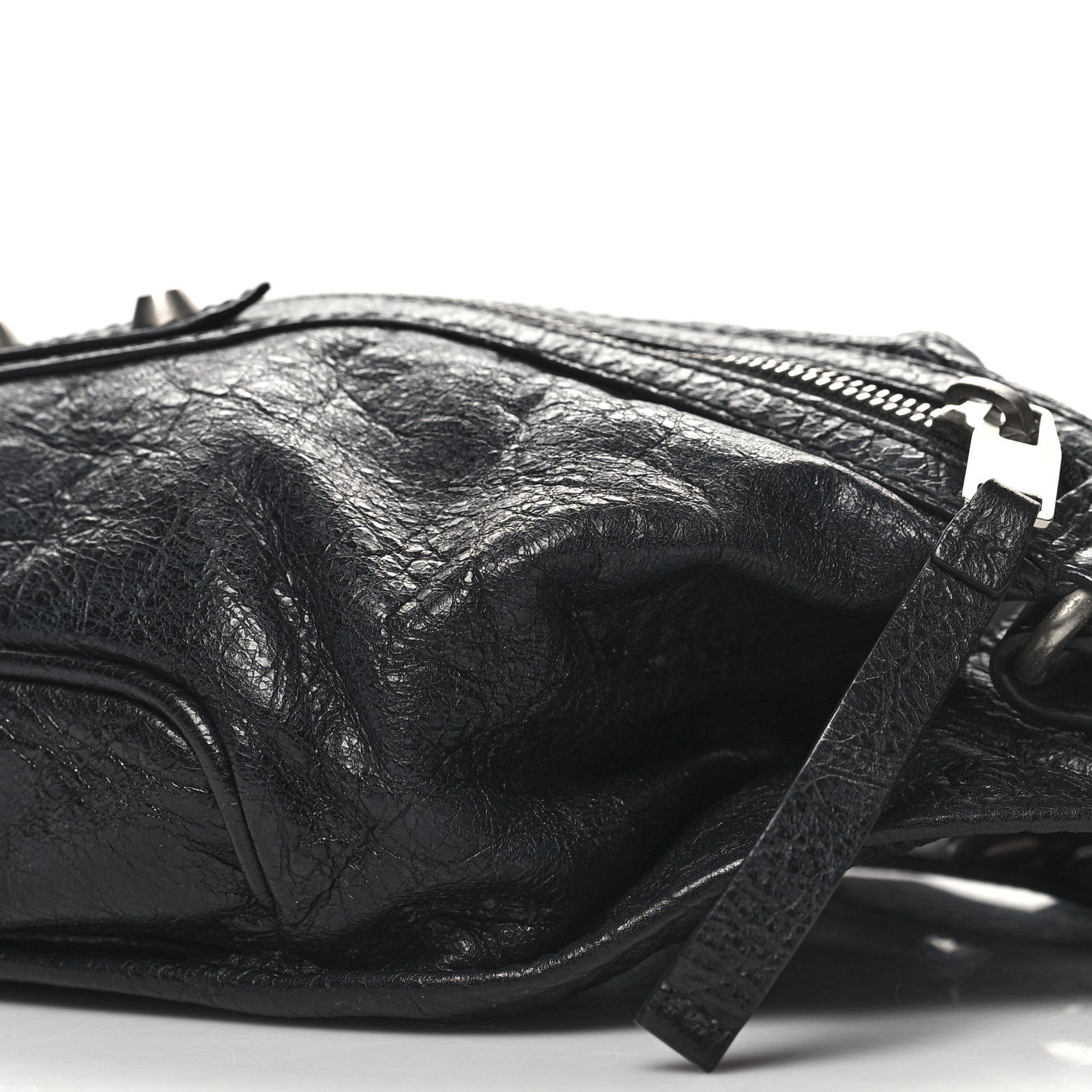 Balenciaga Lambskin Classic Hardware Neo Lift Hip Bag Black 11 of 11