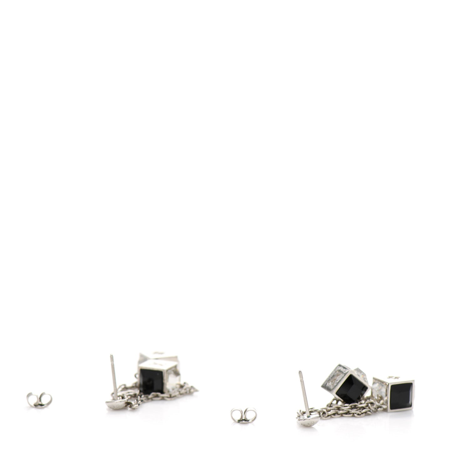 Swarovski Gamble Earrings Silver