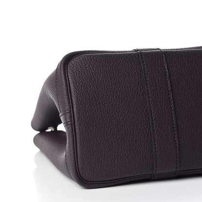 Hermes Vache Country Garden Party 30 TPM Raisin 5 of 11