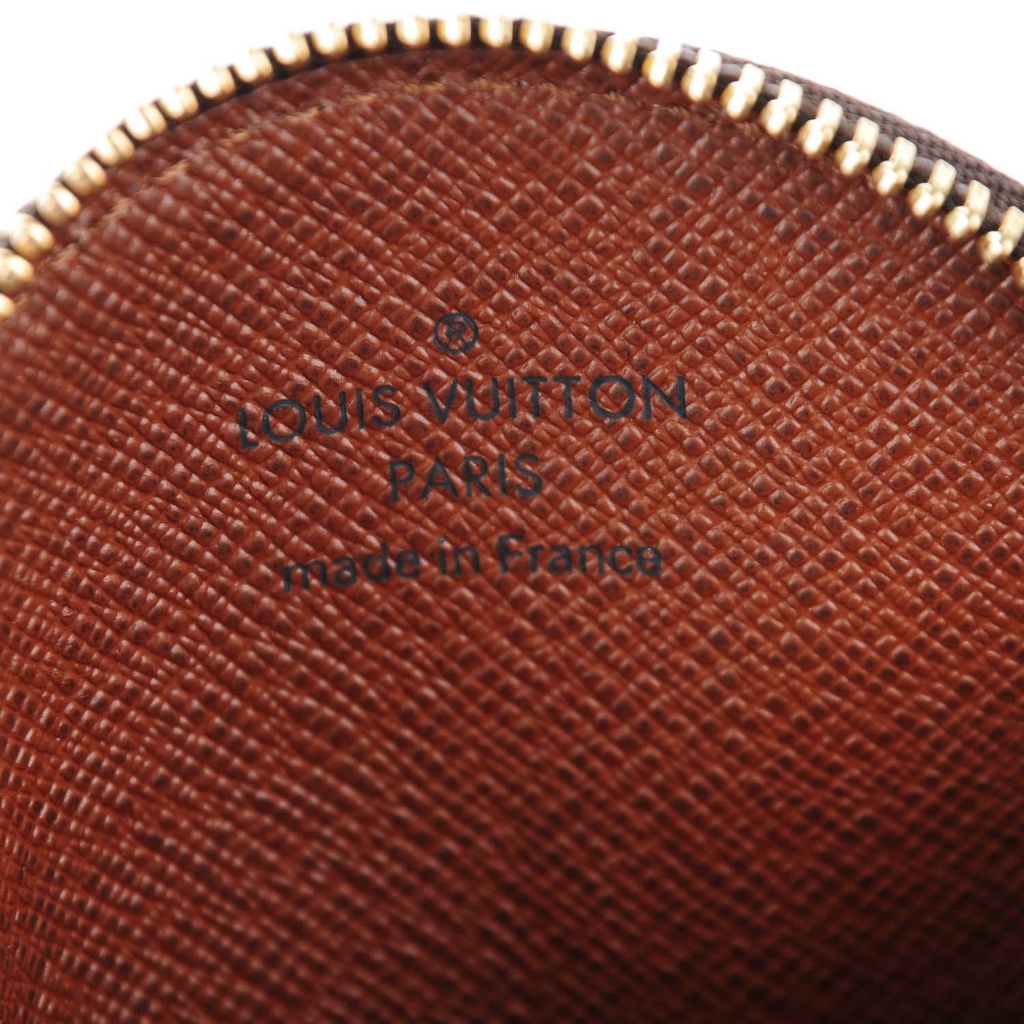 Monogram Round Coin Purse