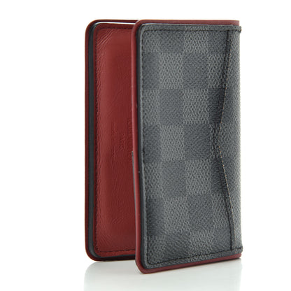 Louis Vuitton Damier Graphite Pocket Organizer Bordeaux 3 of 9