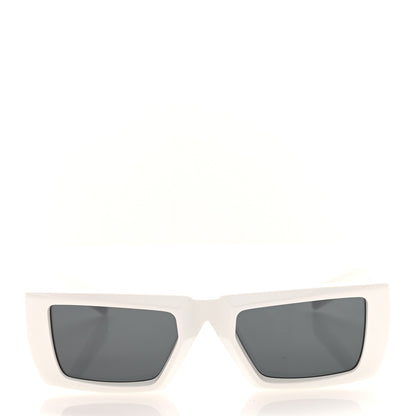 Prada Runway Sunglasses SPR 24Y White Slate Gray 2 of 8