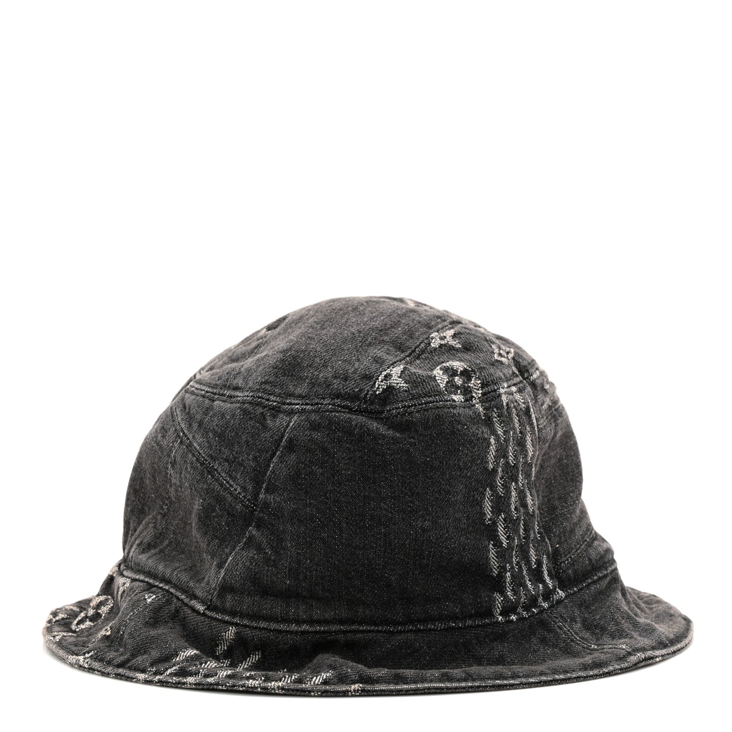 x NIGO Monogram Giant Denim Giant Damier Wave Sun Hat 60 Gray