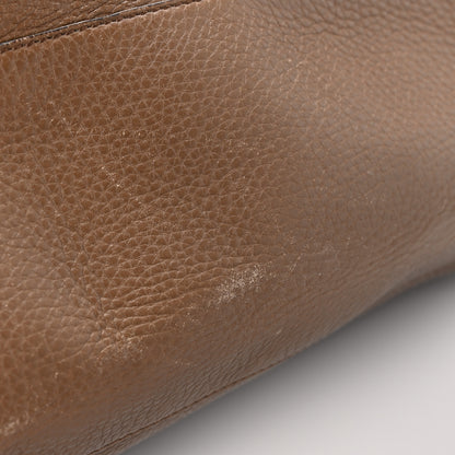 Gucci Pebbled Calfskin Medium Soho Chain Shoulder Bag Maple Brown 12 of 12