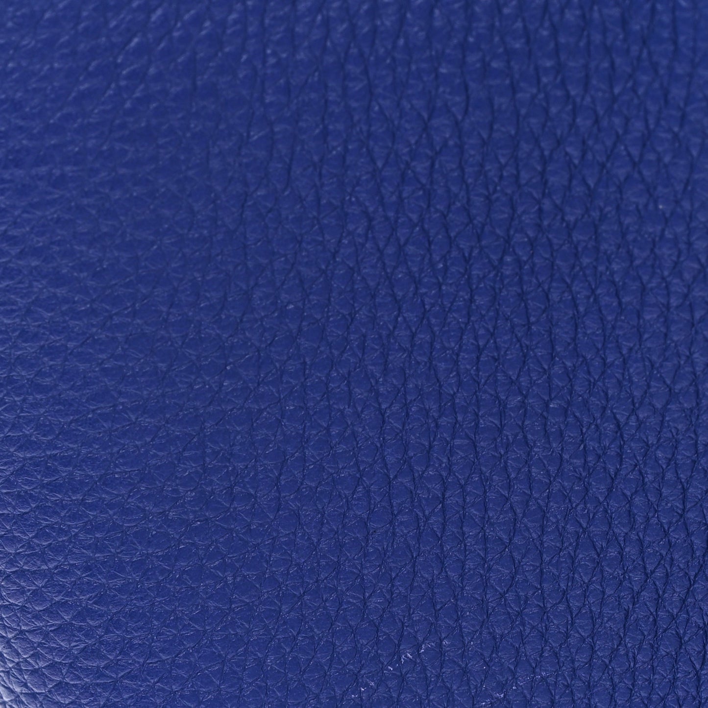 Drummed Calfskin Mini Luggage Indigo