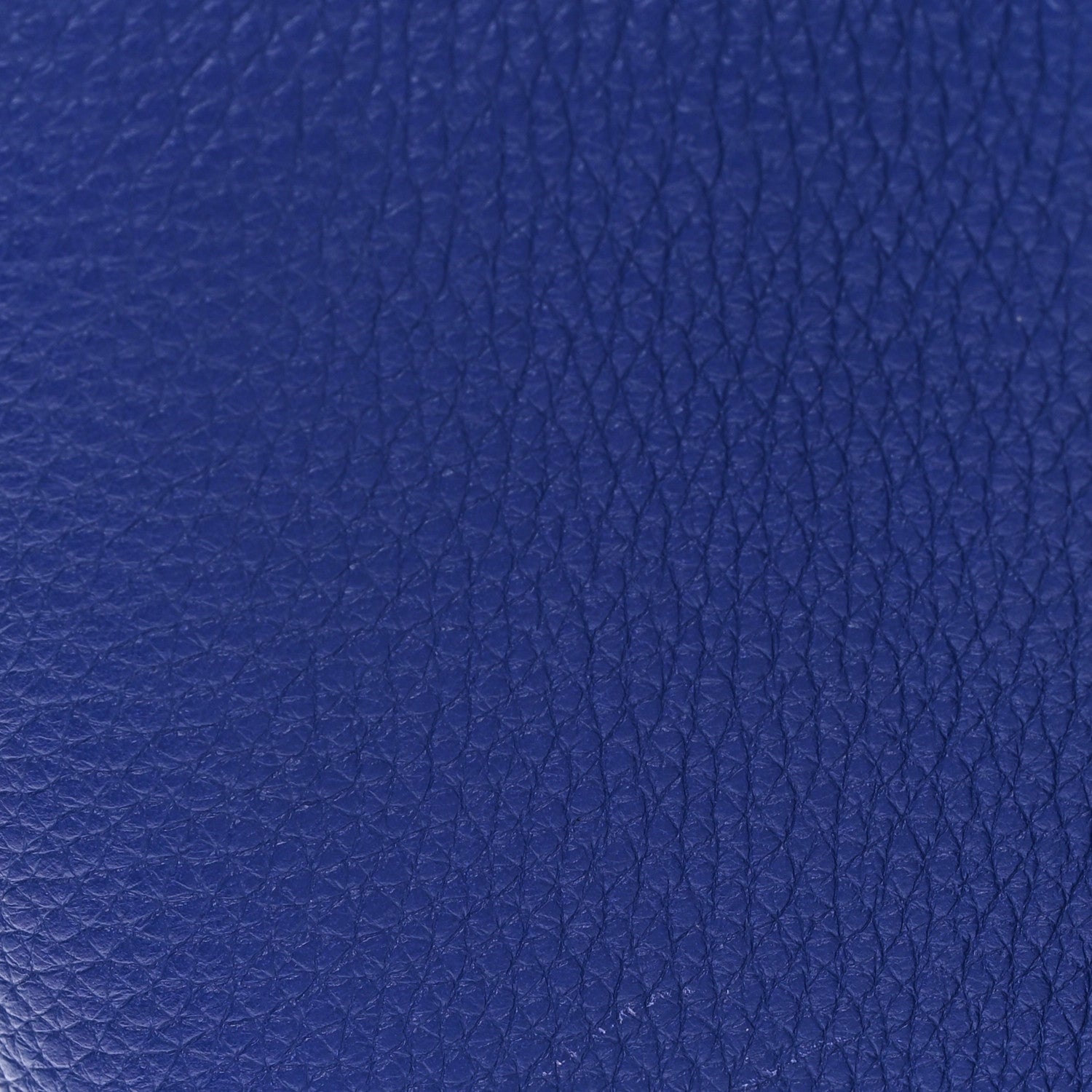 Celine Drummed Calfskin Mini Luggage Indigo 11 of 11