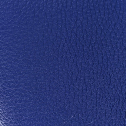 Celine Drummed Calfskin Mini Luggage Indigo 11 of 11
