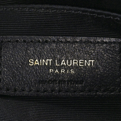 Saint Laurent Calfskin Matelasse Monogram Lou Camera Bag Vert Fonce 6 of 8