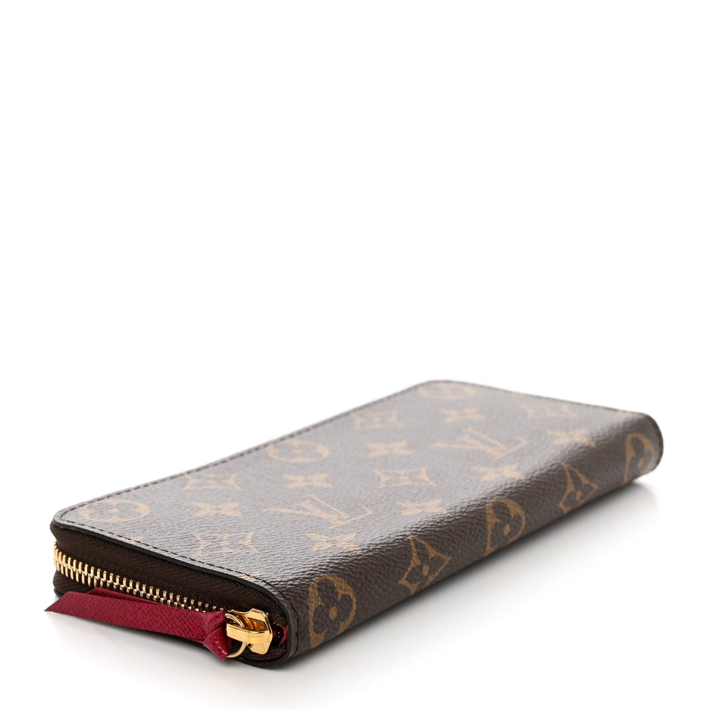 Monogram Clemence Wallet Fuchsia