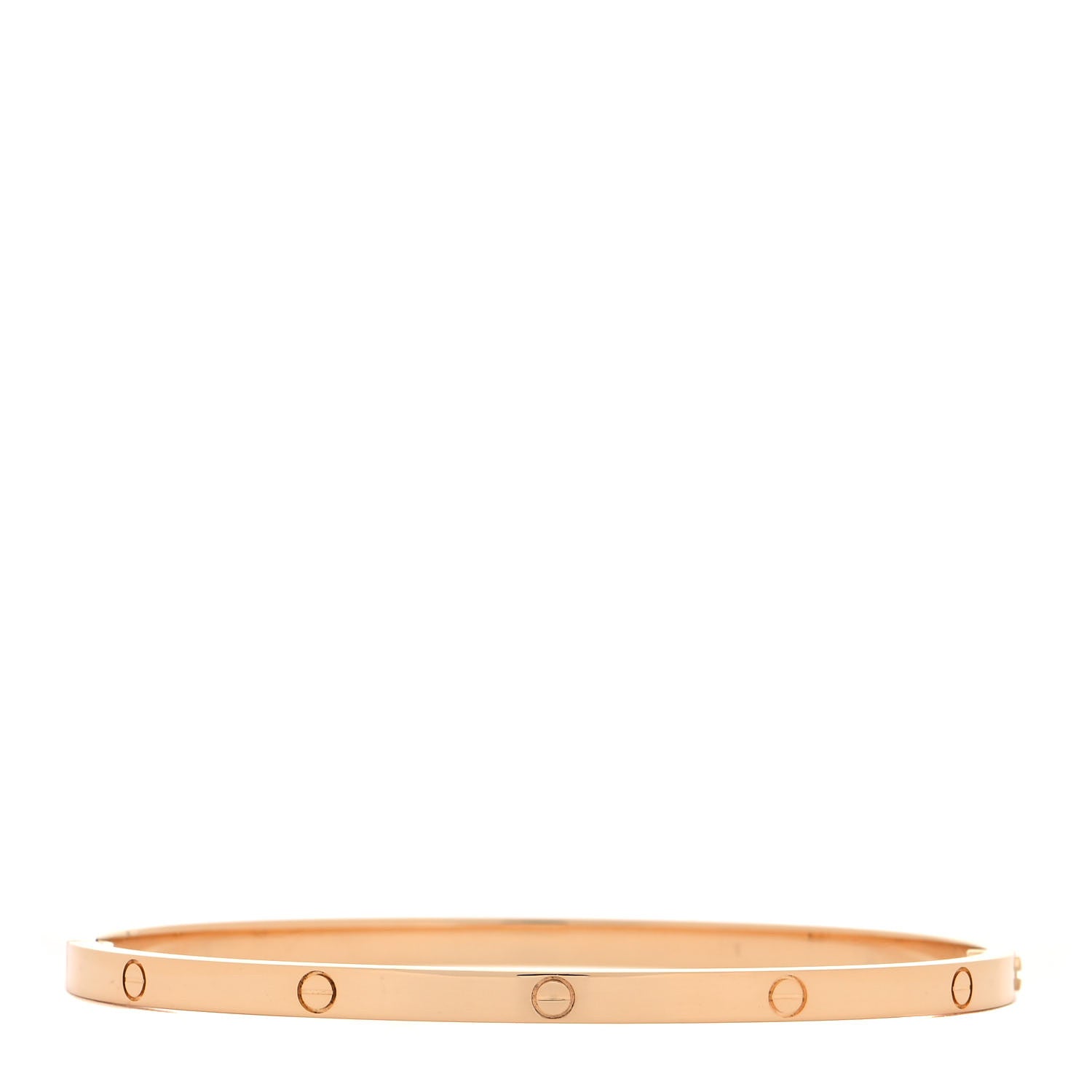 Cartier 18K Yellow Gold Small LOVE Bracelet 19 1 of 6