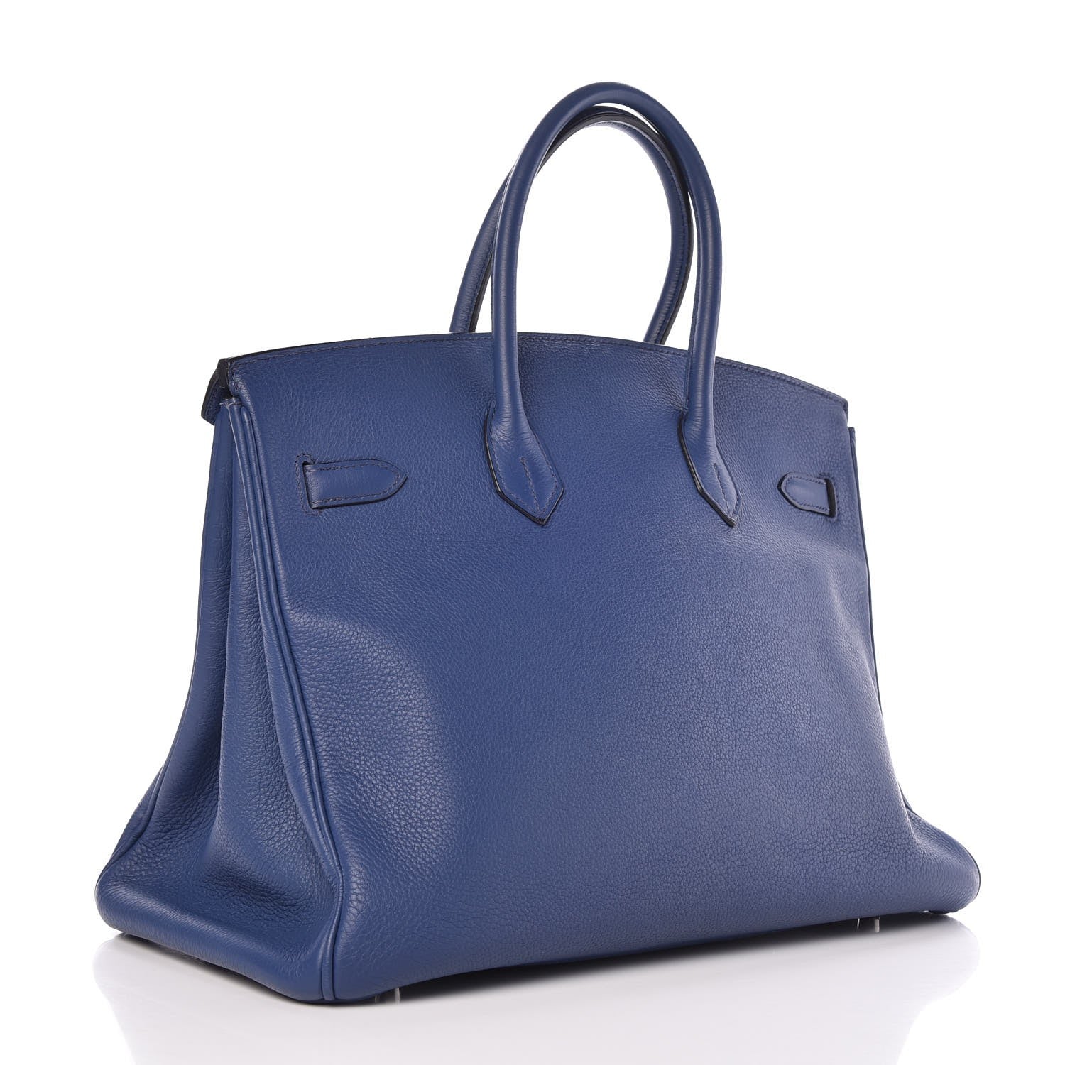 Hermes Taurillon Clemence Birkin 35 Bleu Brighton 3 of 7