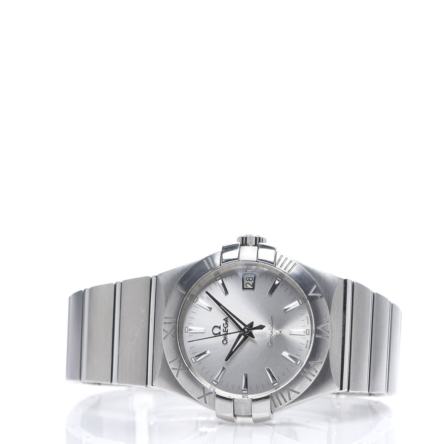 Omega Stainless Steel 35mm Constellation Quartz Watch 123.10.35.60.02.001 2 of 6