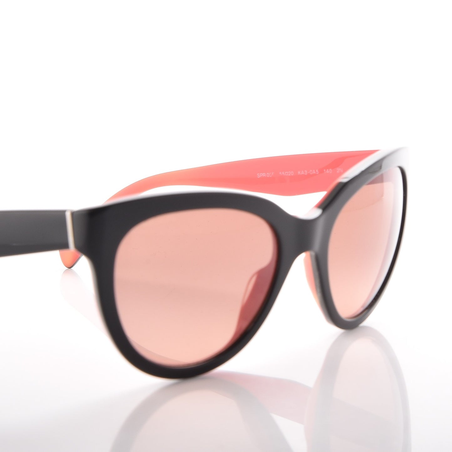 Cat Eye Sunglasses SPR 05P Black Pink