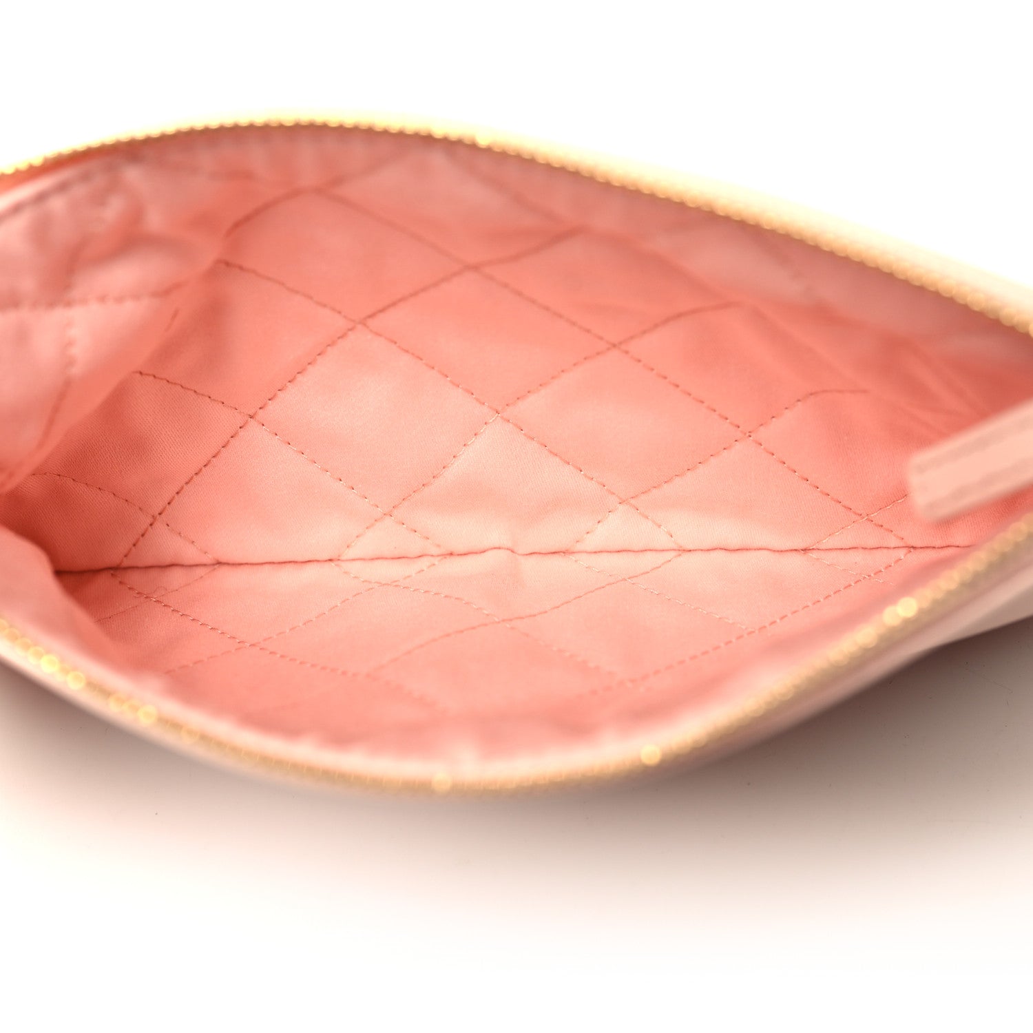 Chanel Shiny Calfskin Quilted Small Chanel 22 Light Pink 7 of 12