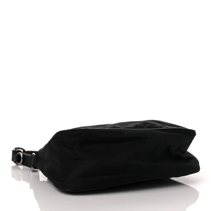 Prada Tessuto Nylon Saffiano Pochette Black 3 of 9