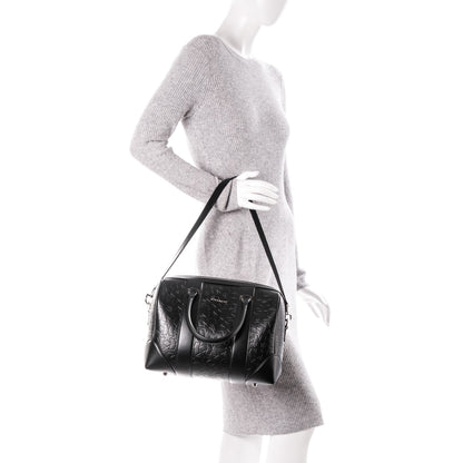 Givenchy Calfskin Star Embossed Medium Lucrezia Black 2 of 6