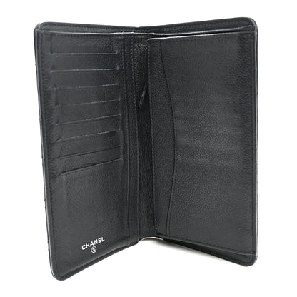 Chanel Caviar Quilted Yen Wallet Black 4 of 9