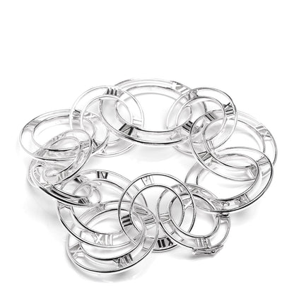 Tiffany Sterling Silver Atlas Link Bracelet 3 of 5