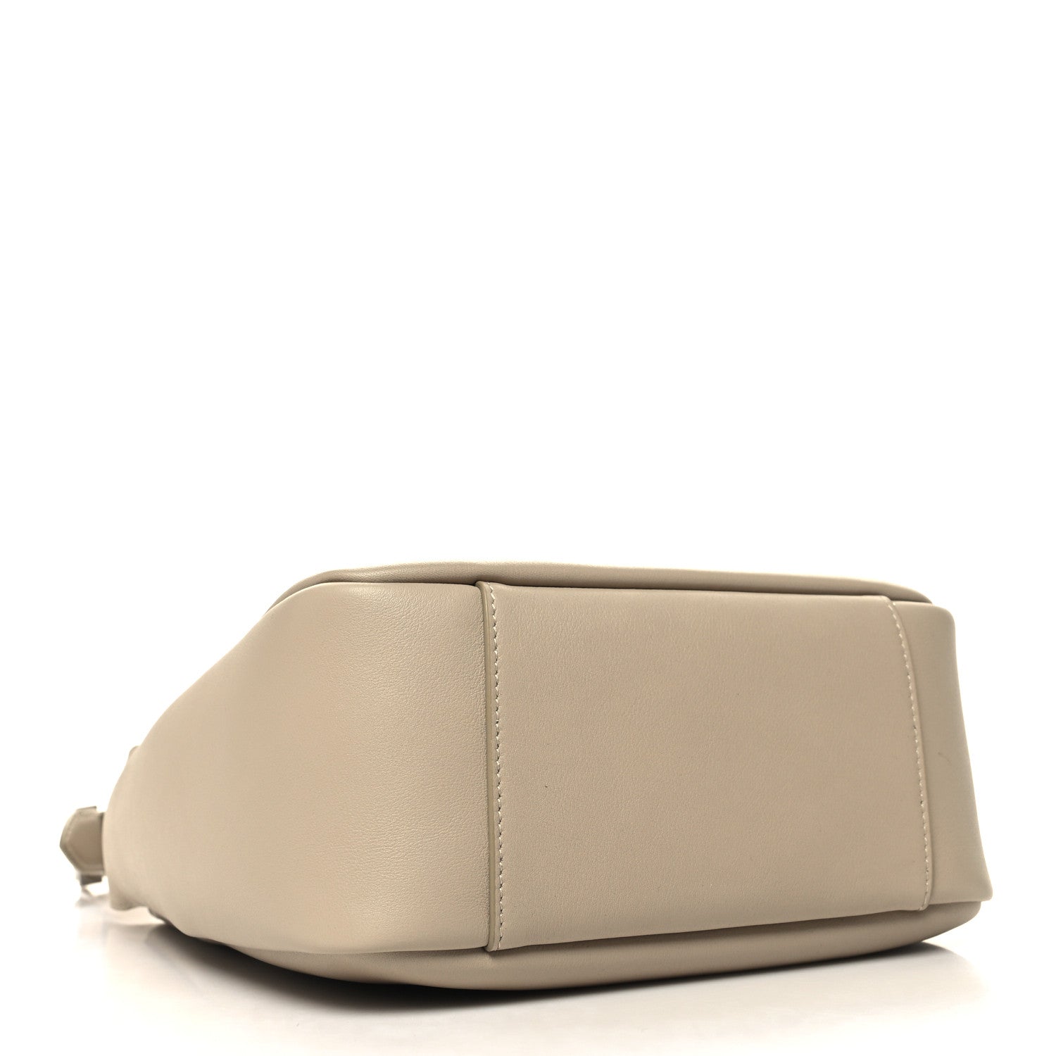 Saint Laurent Smooth Calfskin Small Le 5 A 7 Soft Hobo Sea Salt 4 of 10