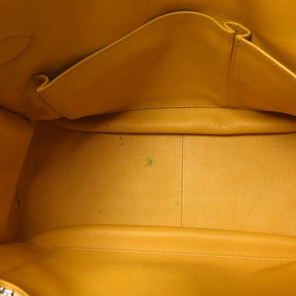 Hermes Taurillon Clemence Jypsiere 34 Jaune Ambre 16 of 16