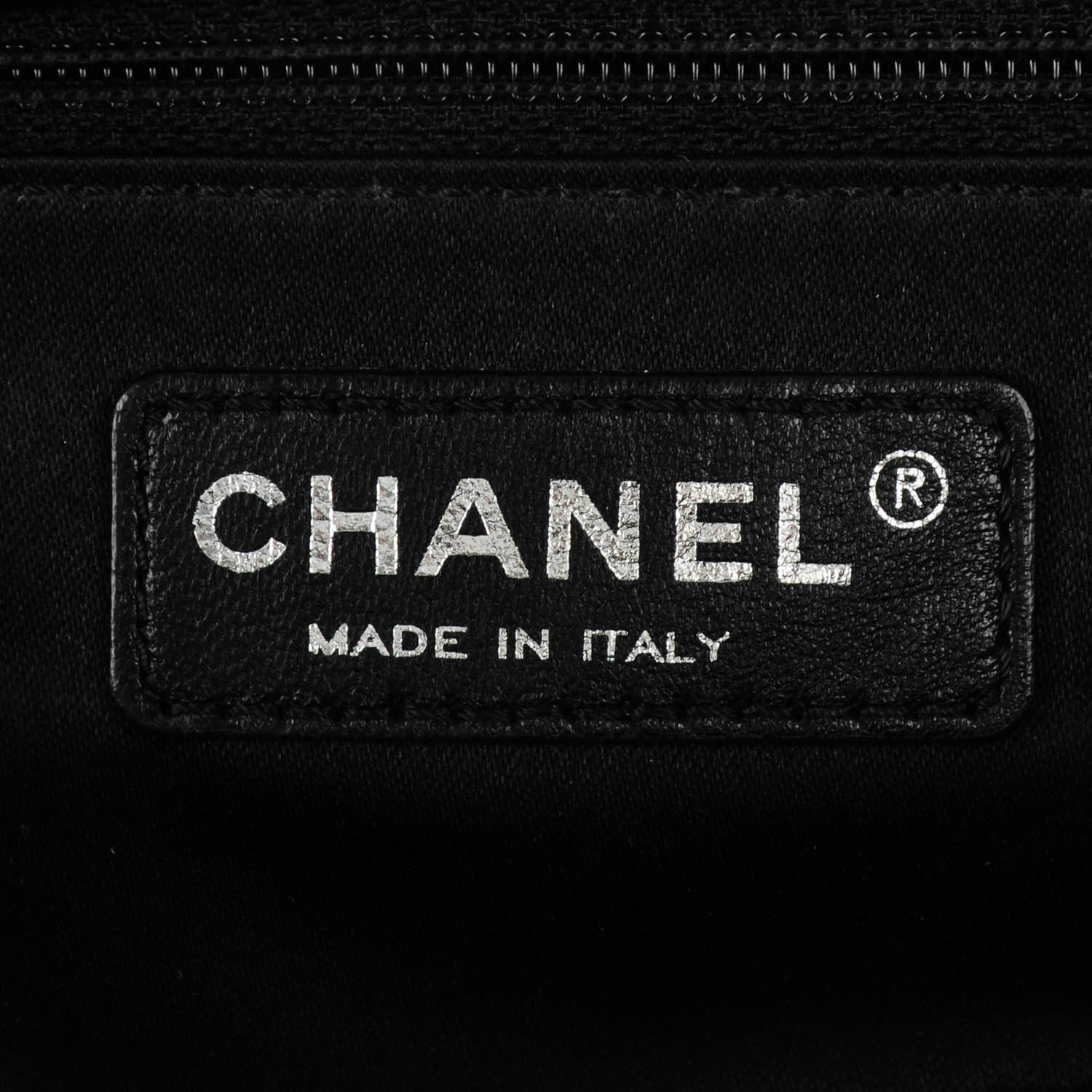 Chanel Caviar Quilted Grand Shopping Tote GST Black 6 of 7