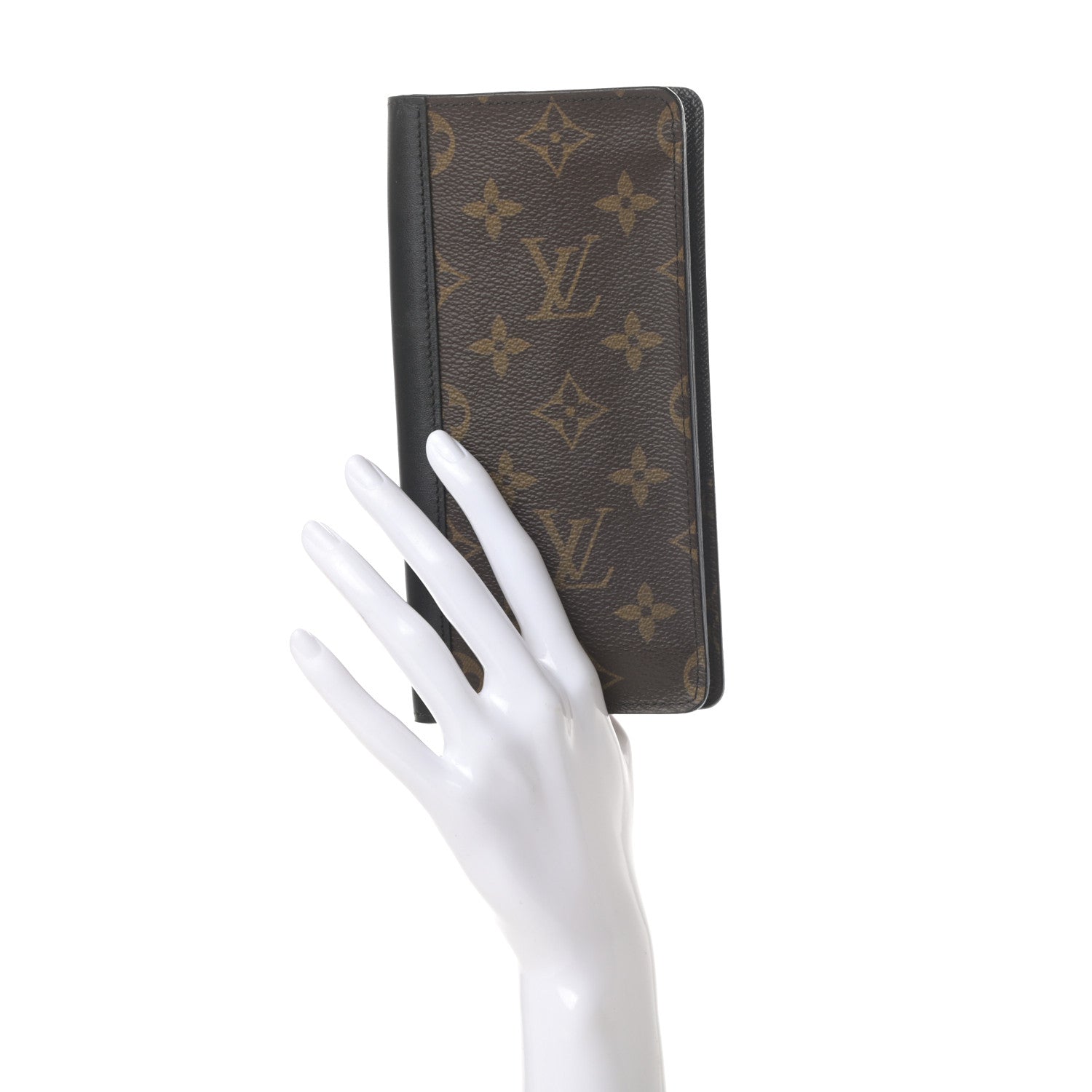 Louis Vuitton Monogram Macassar Brazza Wallet 2 of 9