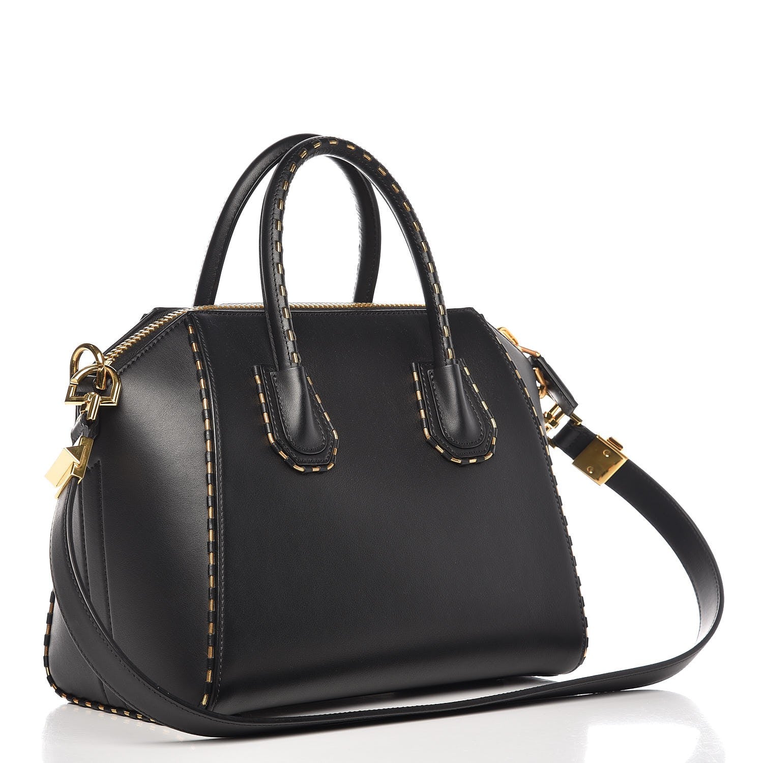 Givenchy Calfskin Chain Detail Small Antigona Black 9 of 13