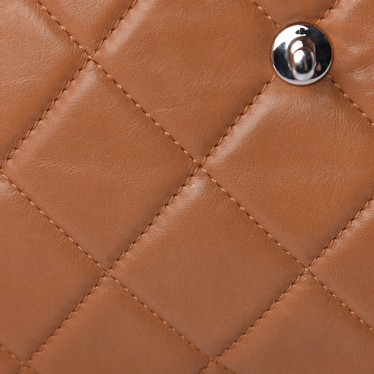 Calfskin Quilted In the Business Flap Bag Dark Beige