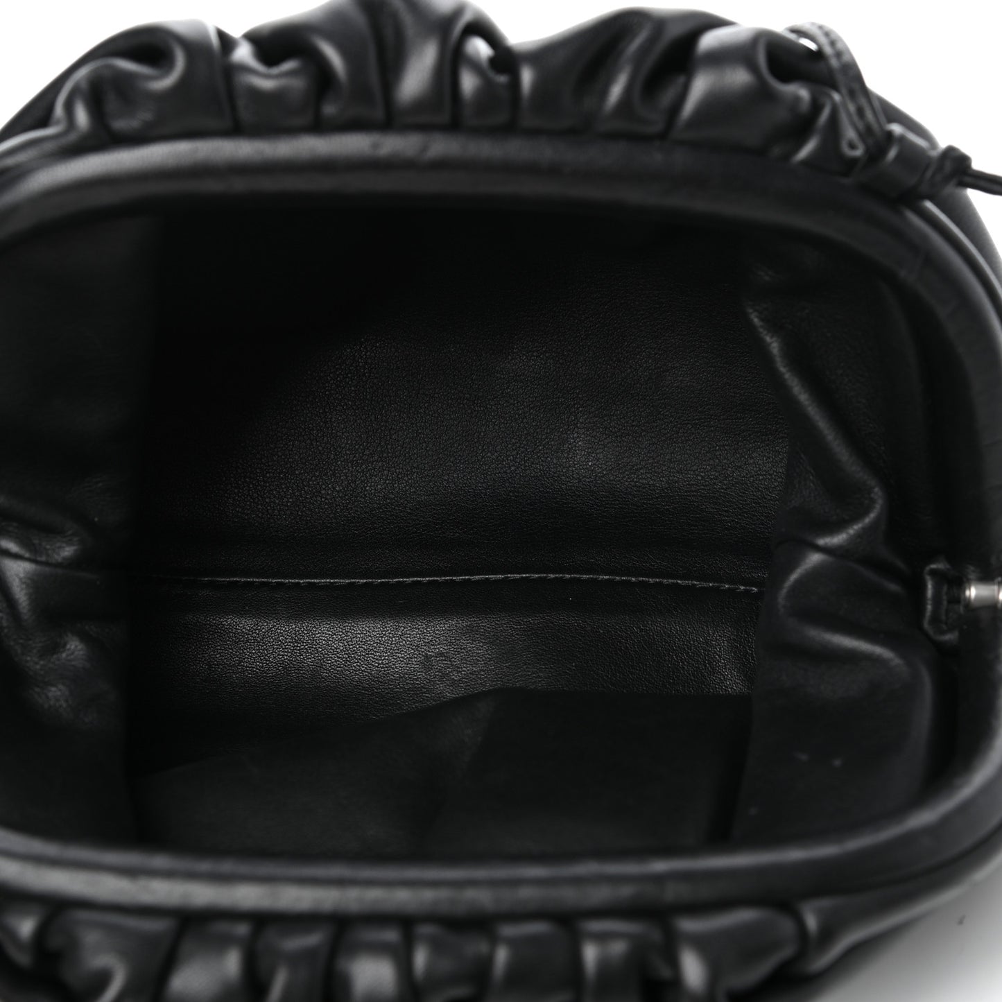 Butter Calfskin The Mini Pouch Black