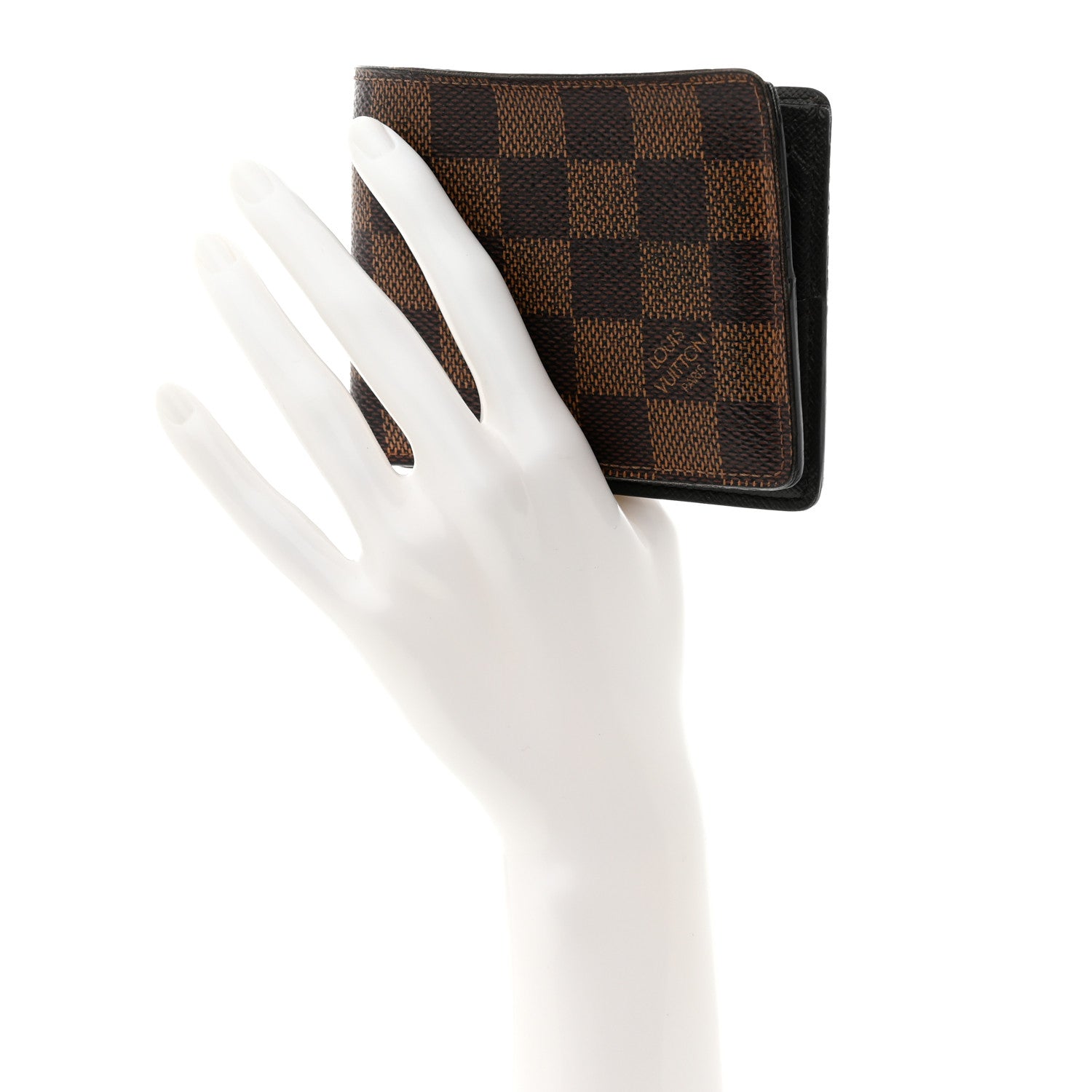 Louis Vuitton Damier Ebene Slender Wallet 2 of 8