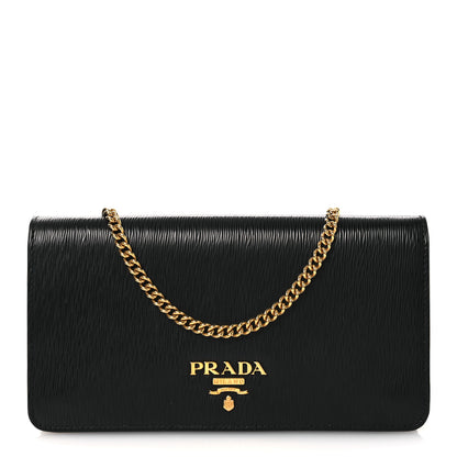 Prada Vitello Move Mini Crossbody Bag Black 1 of 13