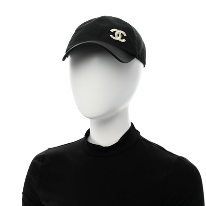Chanel Cotton CC Cap Hat Black 2 of 10