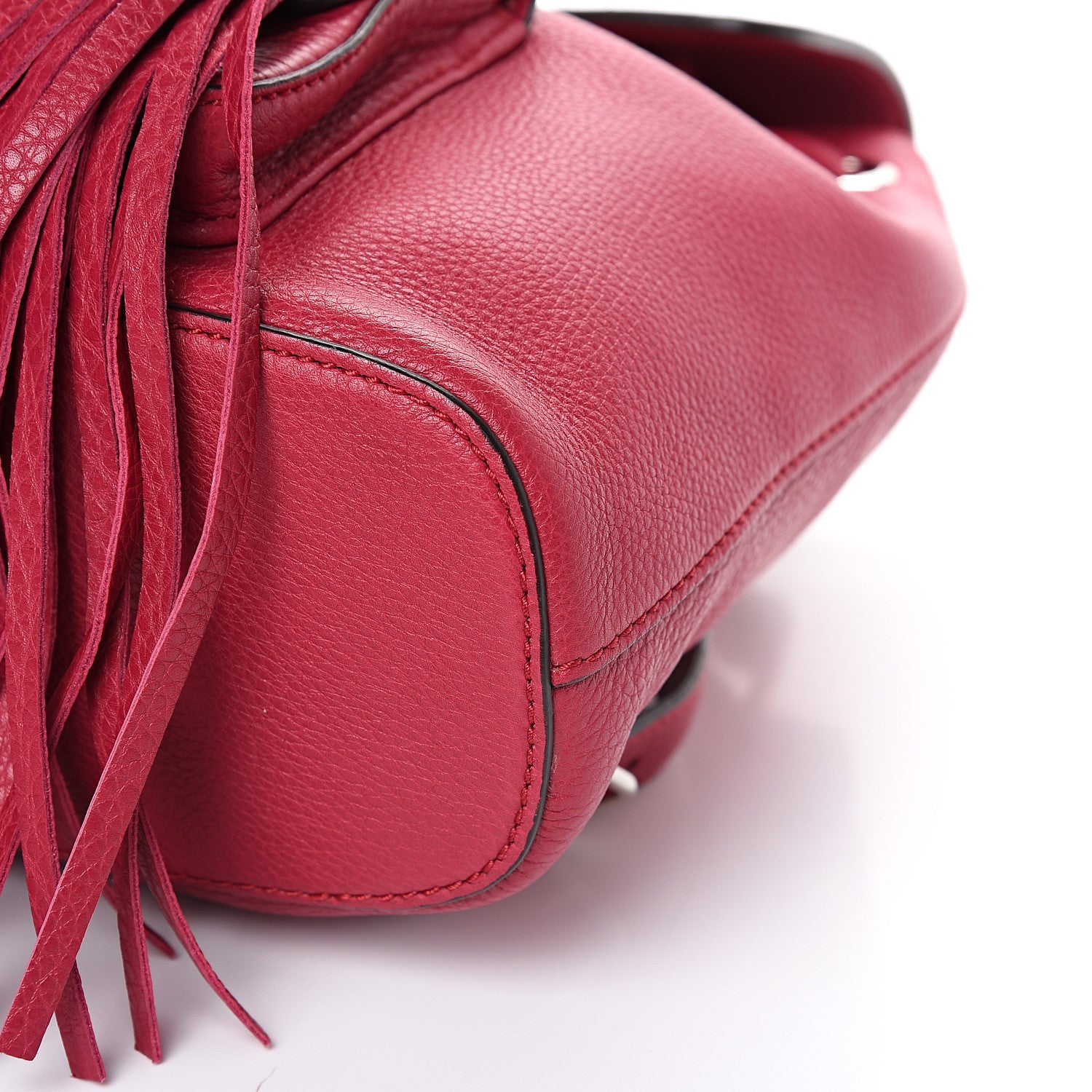 Gucci Cellarius Calfskin Small Bamboo Backpack Petunia 7 of 9