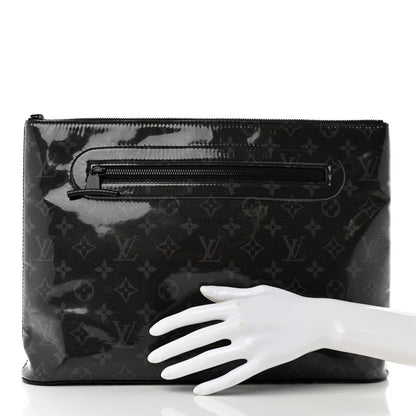 Louis Vuitton Monogram Eclipse Glaze Cosmos Pochette 2 of 6
