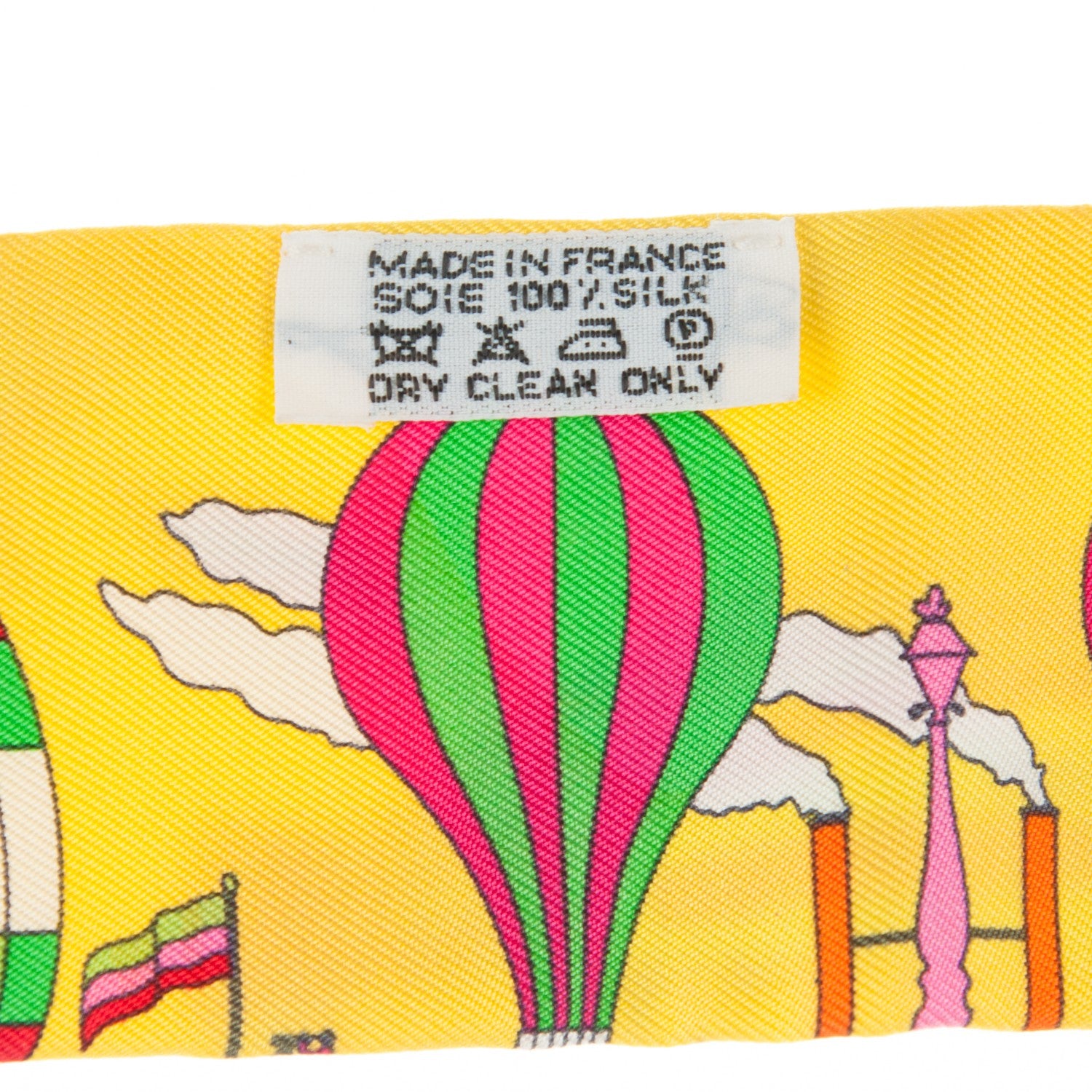 Hermes Silk Les Folies Du Ciel Twilly 3 of 4