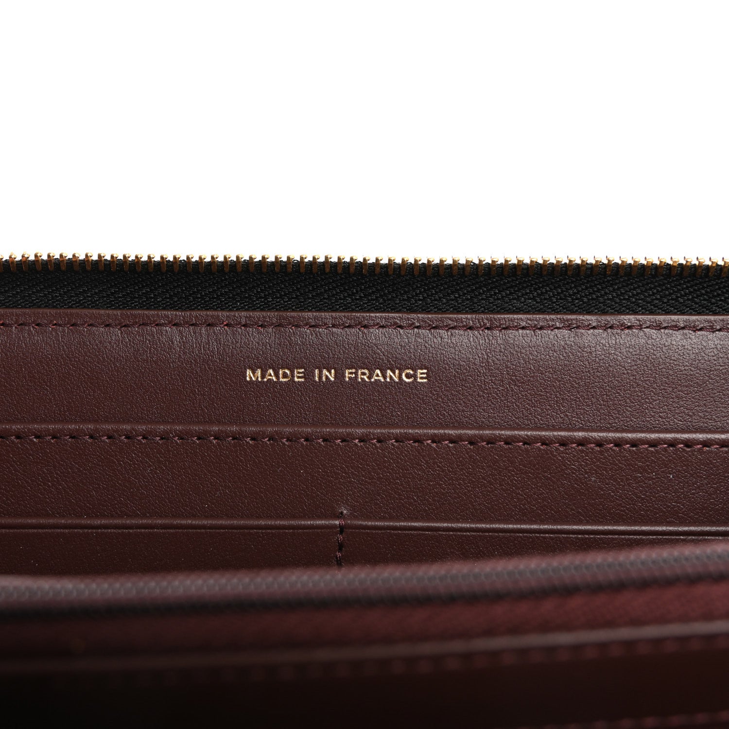 Chanel Caviar Quilted Large Gusset Zip Around Wallet Black 7 of 8