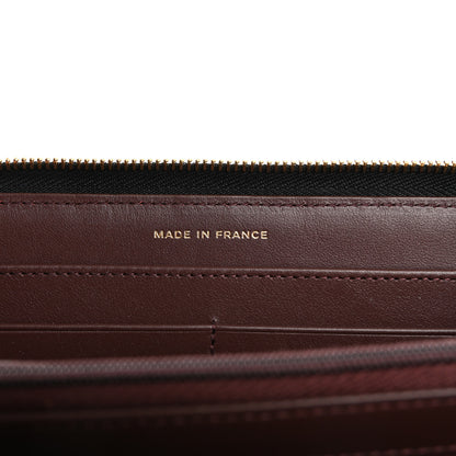 Chanel Caviar Quilted Large Gusset Zip Around Wallet Black 7 of 8