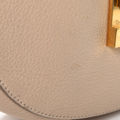 Chloe Grained Lambskin Mini Drew Shoulder Bag Abstract White 8 of 9