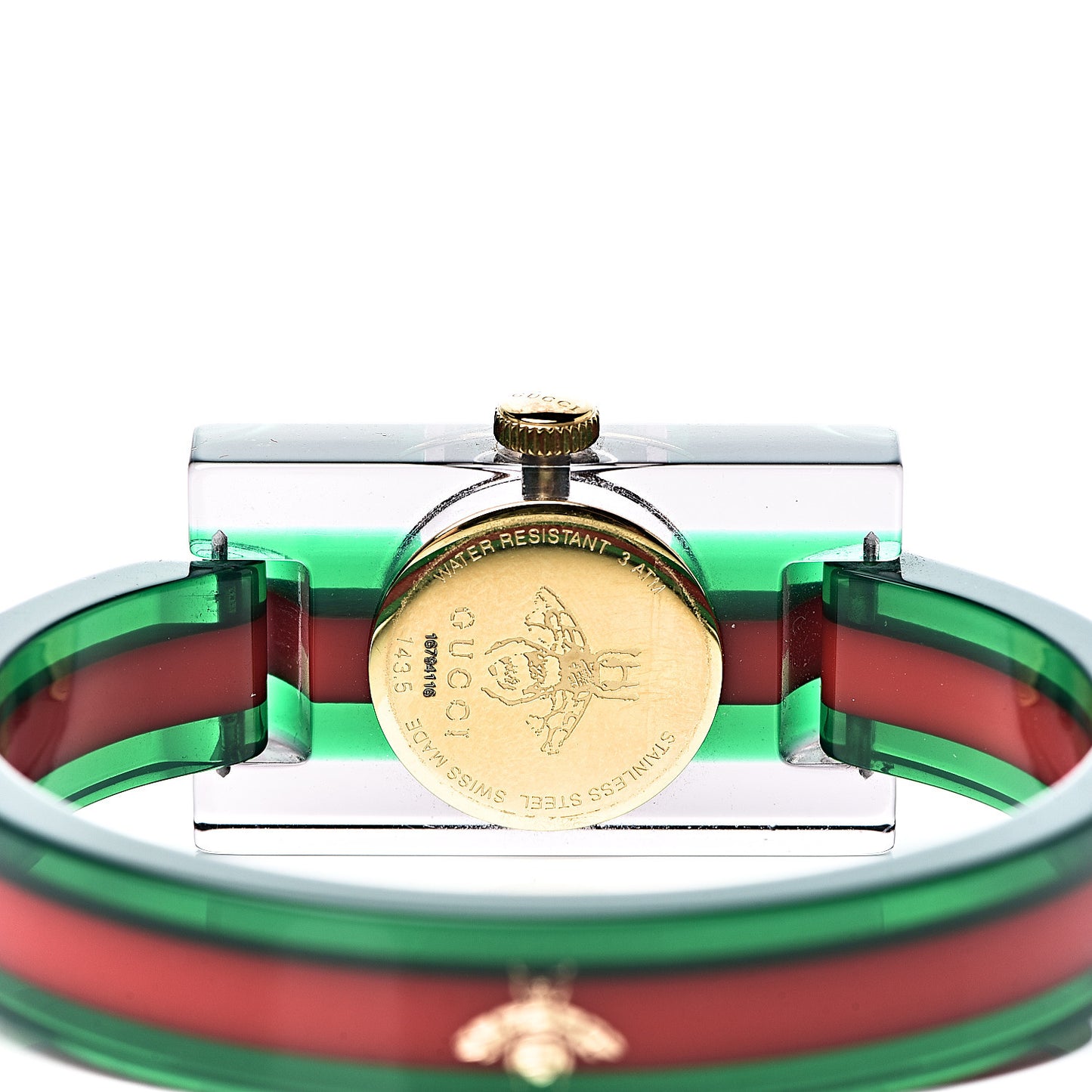 Stainless Steel Plexiglass 24mm Quartz Watch