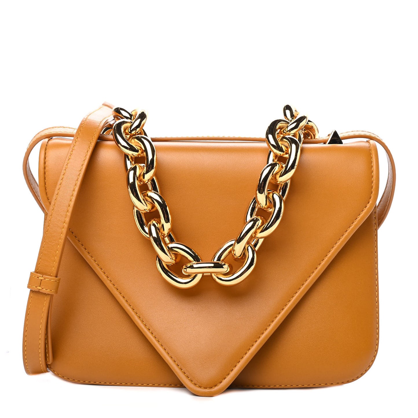 Calfskin Mount Envelope Bag Cob