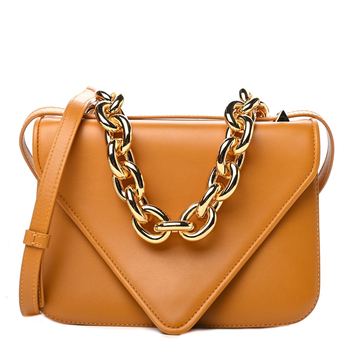 Bottega Veneta Calfskin Mount Envelope Bag Cob 1 of 4