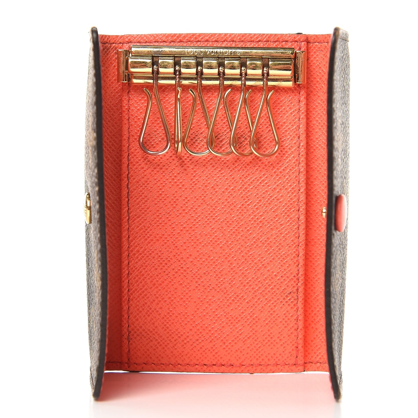 Monogram 6 Key Multicles Holder Poppy