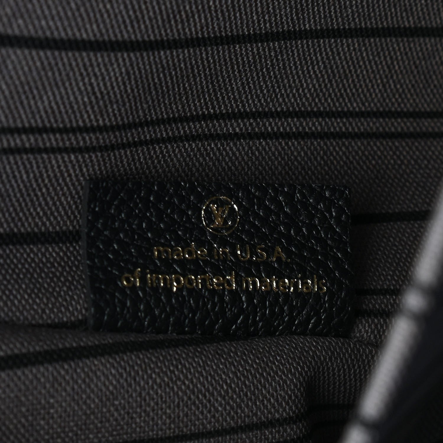 Louis Vuitton Empreinte Pochette Metis Black 7 of 9
