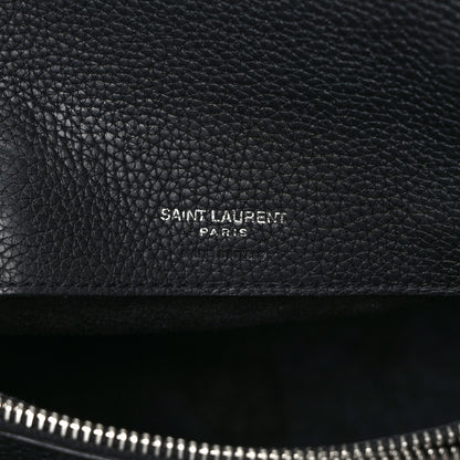 Saint Laurent Grained Calfskin Baby Sac De Jour Souple Black 6 of 11