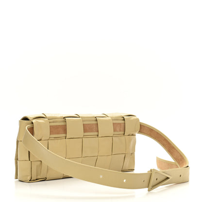 Bottega Veneta Paper Calfskin Intrecciato Stretch Cassette Beige 3 of 9