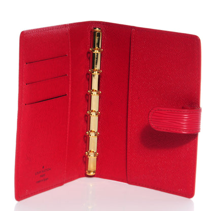 Louis Vuitton Epi Small Ring Agenda Rouge 5 of 7
